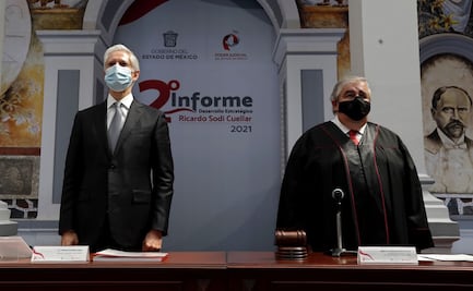 En segundo informe de actividades, Ricardo Sodi Cuellar destaca implementación de justicia en Edomex 