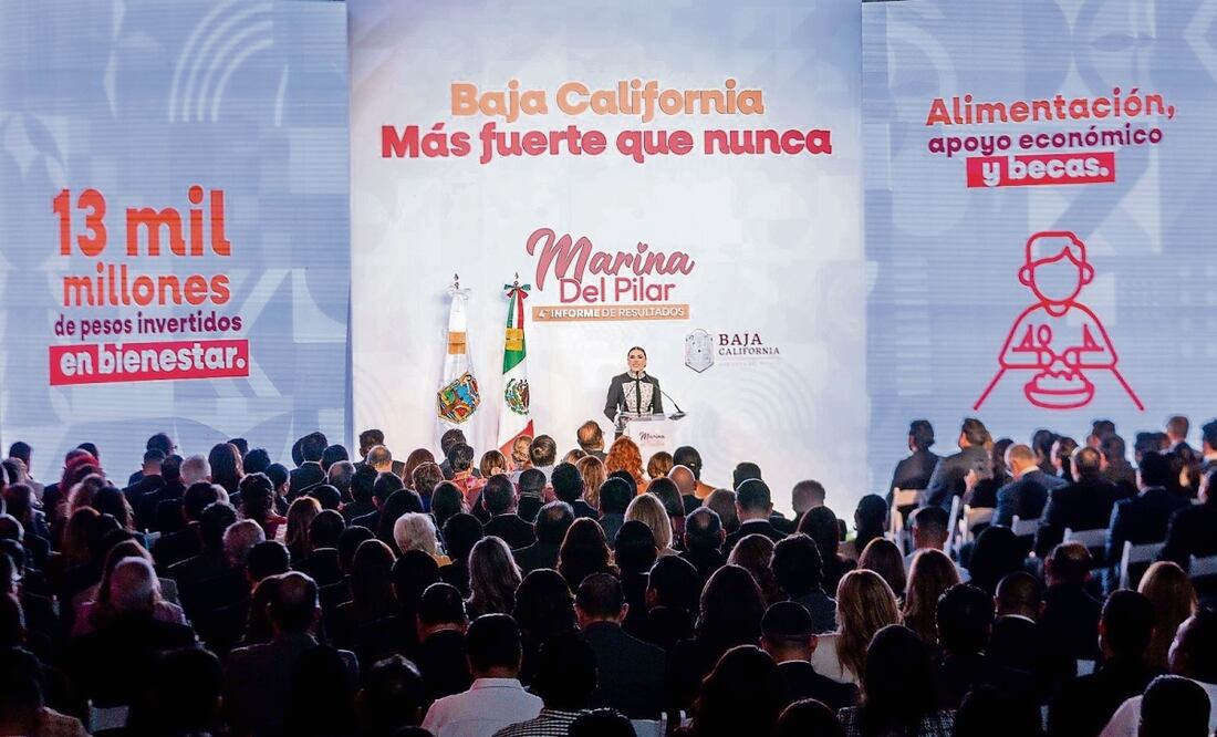 La gobernadora Marina del Pilar afirmó que la ayuda económica se traduce en alimentos y un mejor hogar para miles de familias en la entidad. Foto: Especial