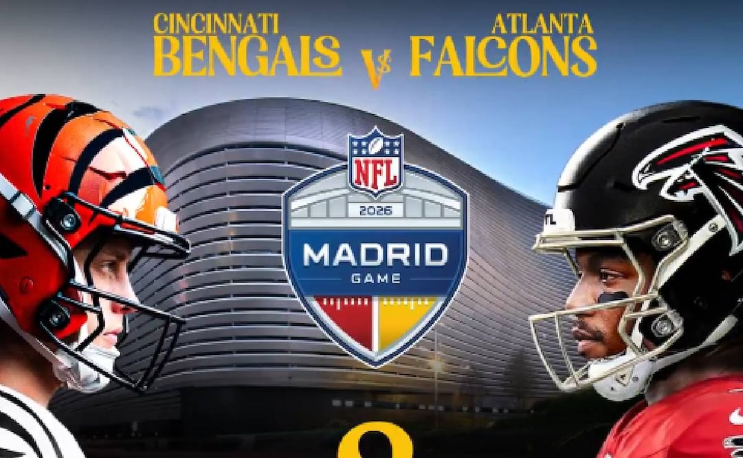 Bengals y Falcons jugarán en Madrid / Foto: Especiales