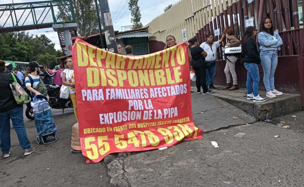 La señora Reyna ofreció a los familiares de las víctimas de la explosión su departamento.
Foto: Daniela Gómez