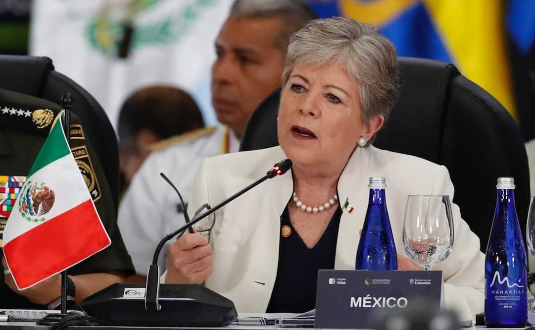 Alicia Bárcena, secretaria de Relaciones Exteriores. Foto: EFE