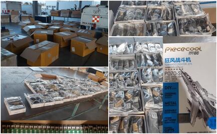 Decomisan pruebas Covid-19 y termómetros en aduana de Guadalajara