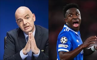 Gianni Infantino asegura que "no hay lugar para el racismo" en el futbol, tras escándalo con Vinícius Jr