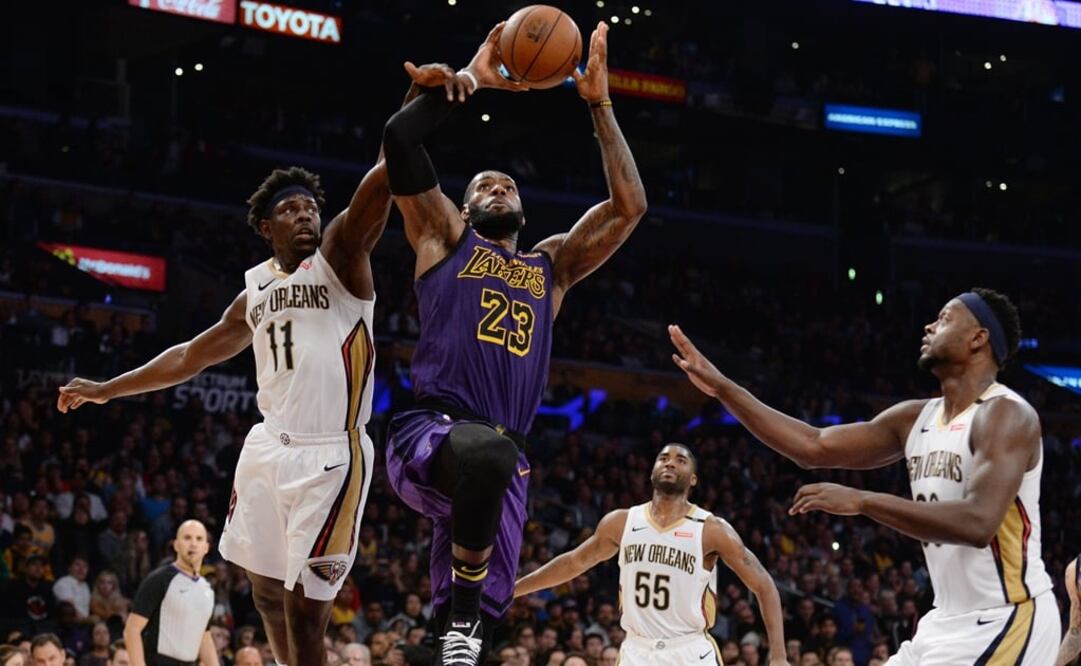 Lebron James jugador de los Lakers FOTO/REUTERS