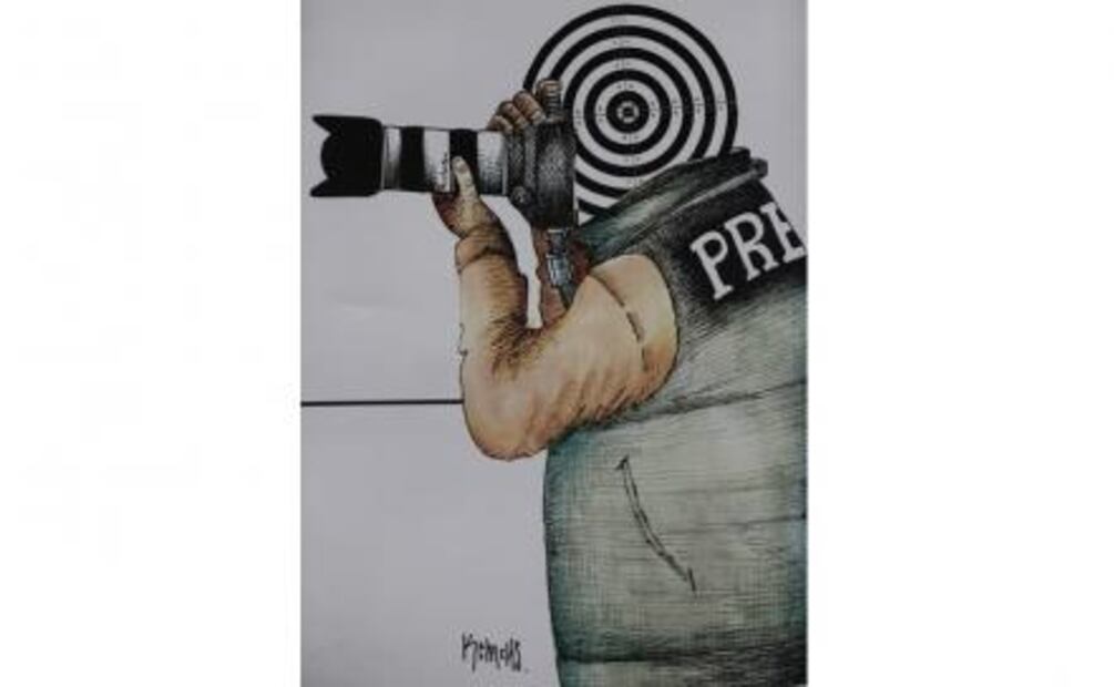 EL UNIVERSAL recibe exposición sobre violencia contra periodistas