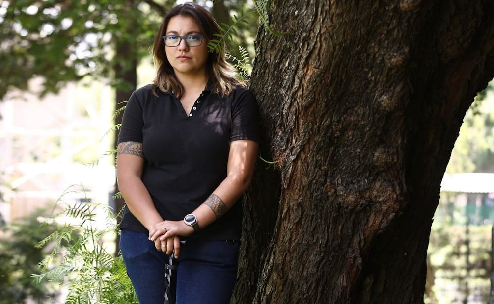 Fátima Neri, arquera de la UNAM, en entrevista para EL UNIVERSAL. | Foto: Berenice Fregoso.