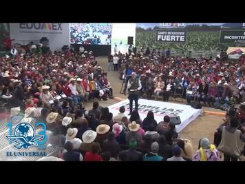 Del Mazo impulsará 5 mil 200 proyectos productivos este año en Edomex