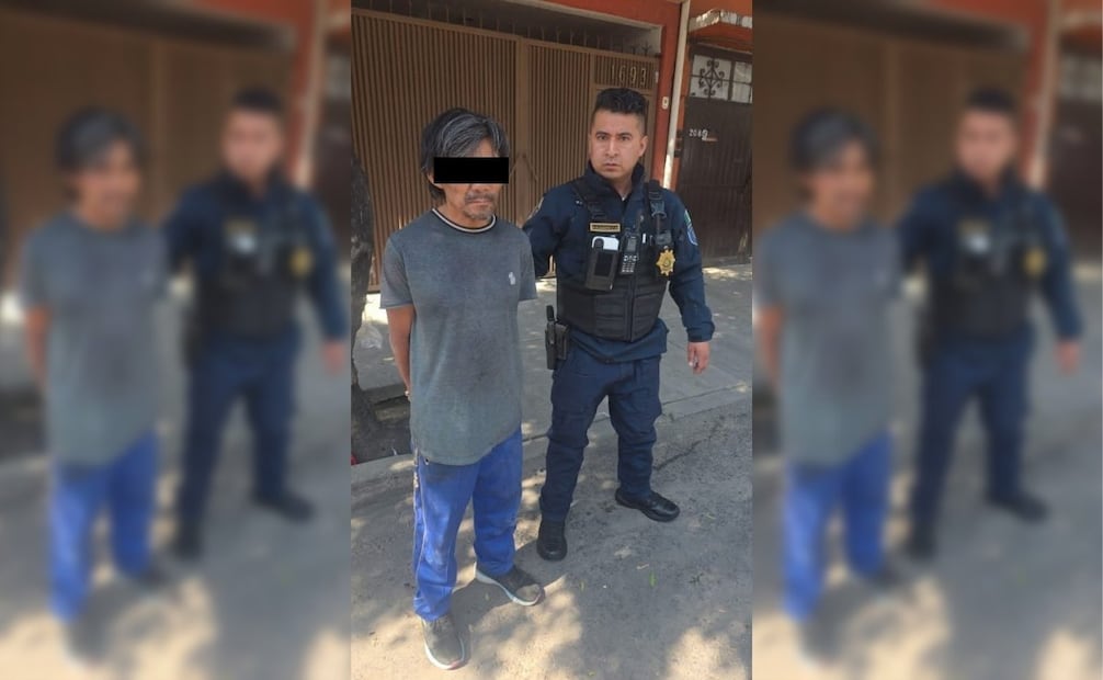 Habitantes de la zona inmovilizaron al sujeto y solicitaron la intervención de elementos de la Secretaría de Seguridad Ciudadana (SSC). | Foto: Especial.