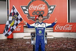 Daniel Suárez y su triunfo como ofrenda al cielo  