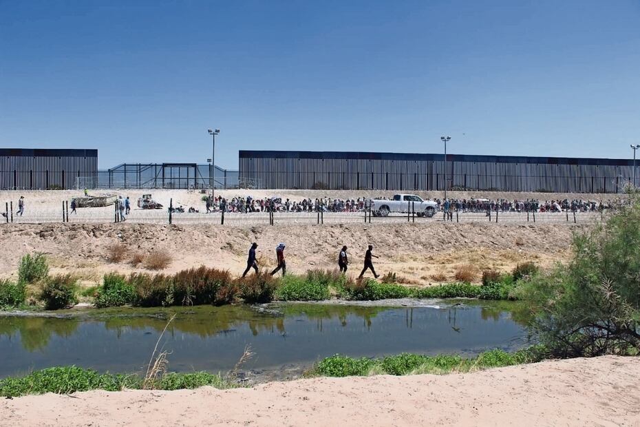 Ciudad Juárez fue el principal escenario de la crisis migrante a lo largo del año Foto: Archivo El Universal