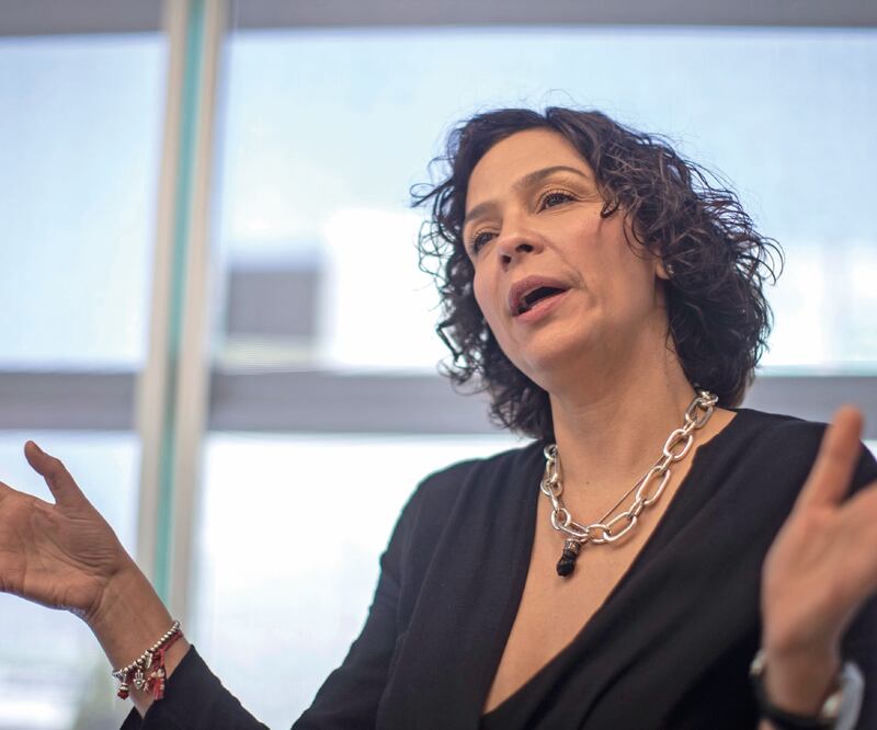 La directora de Cerveceros de México, Karla Siqueiros, detalló que pese a la tendencia positiva, aún no puede declarase que la industria cervecera se ha recuperado tras los años complicados de la pandemia. Foto: Isaac Esquivel / EFE