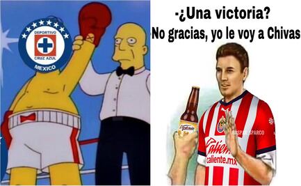 Los mejores MEMES del partido entre Cruz Azul y Chivas