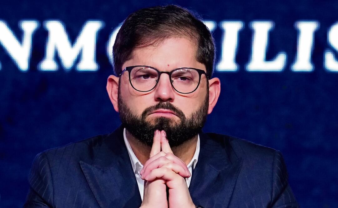 El presidente de Chile, Gabriel Boric, en Santiago, el 25 de abril pasado. Foto: Esteban Felix / AP