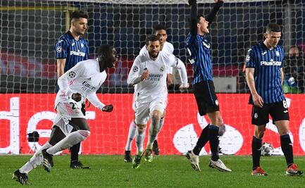 Real Madrid rescata el triunfo ante el Atalanta en la Champions League