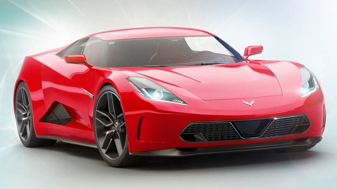 El Corvette C8 2019 llegaría por primera vez con un motor central