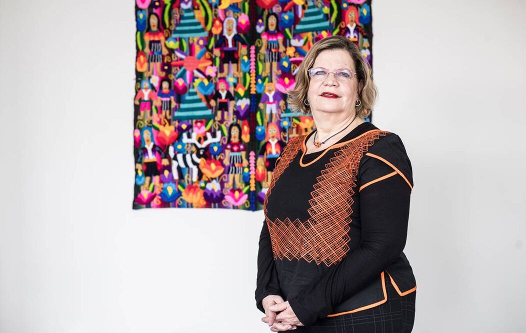 Nadine Gasman, presidenta de INMUJERES. Foto: Archivo