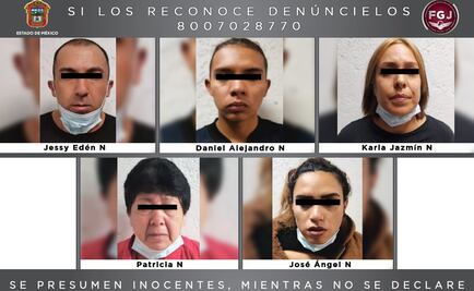 Caen 5 supuestos integrantes del CJNG tras secuestrar a una pareja en Toluca 