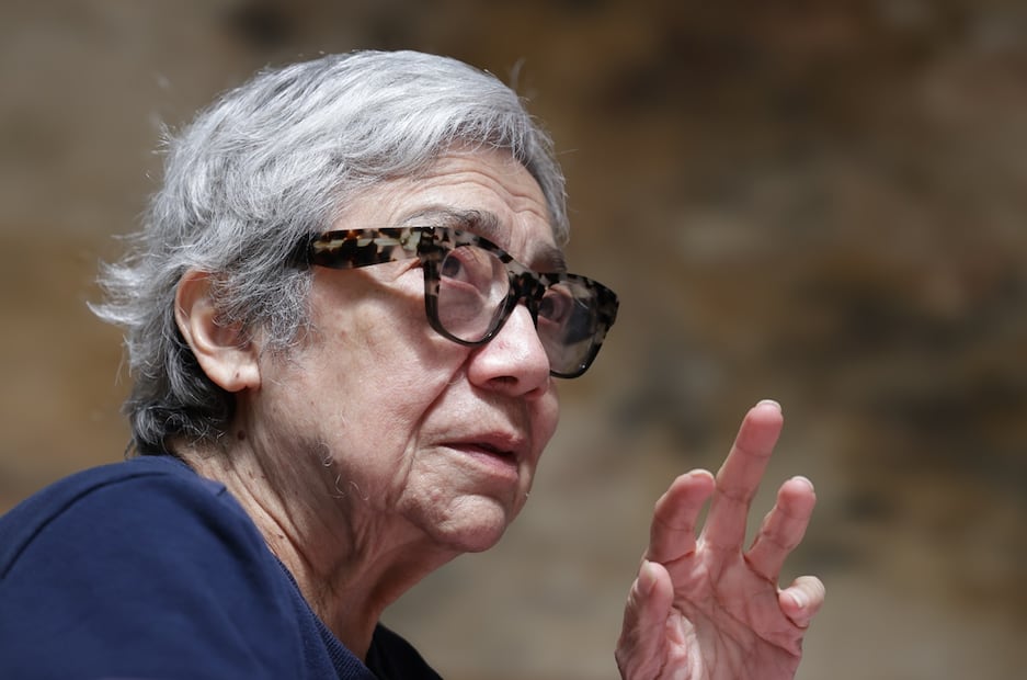 Irma Palacios, pintora mexicana.
Foto: Fernanda Rojas / EL UNIVERSAL