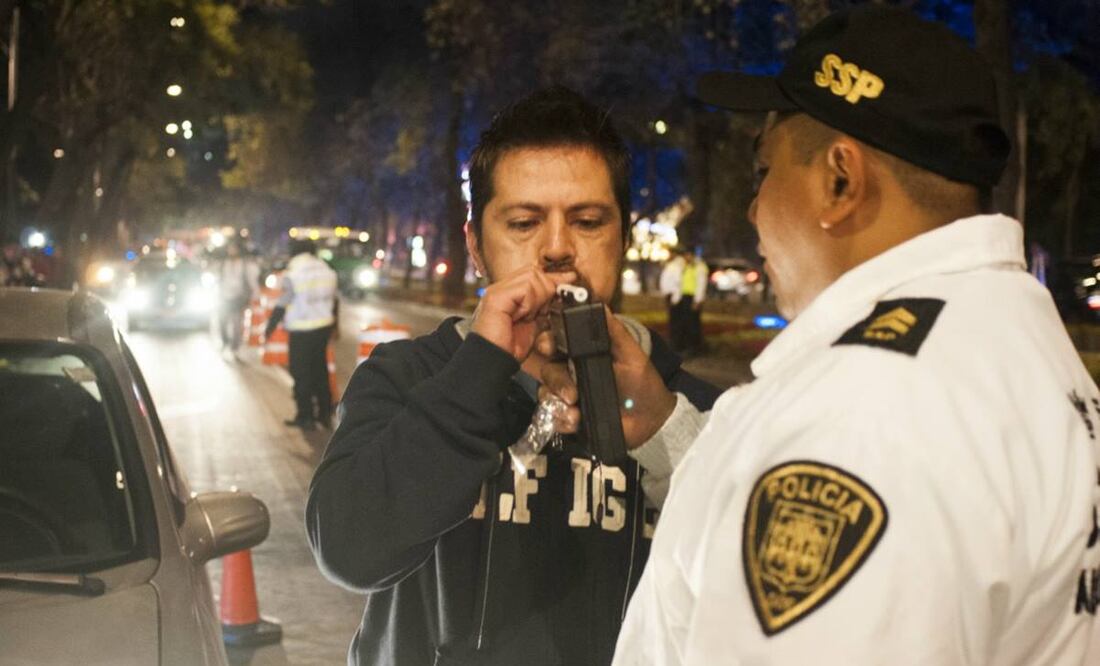 Alcoholímetro. Foto: Archivo/ EL UNIVERSAL.