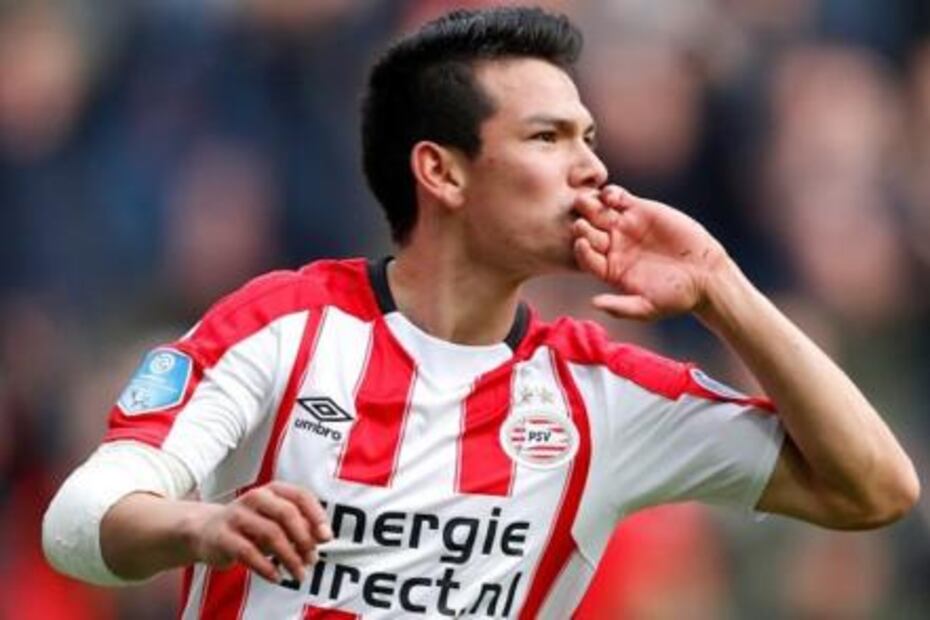 Los siete goles de Hirving Lozano con el PSV en imágenes