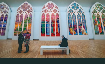 Instalarán en otoño vidrieras a Notre Dame, tras el incendio