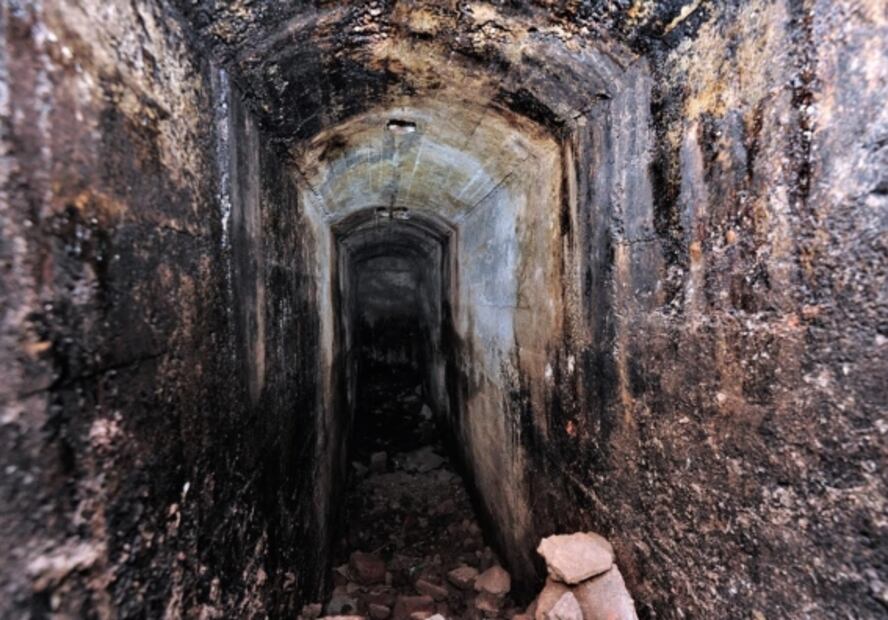 Emergen en Chapultepec muros del fortín de Casa Mata y restos de la Fábrica Nacional de Cartuchos