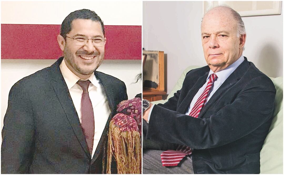 Martí Batres y Enrique Krauze. Fotos: Archivo El Universal