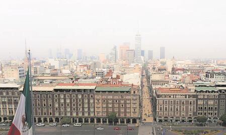 Reportan Mala calidad de aire en la CDMX; se esperan temperaturas altas este domingo 5 de febrero