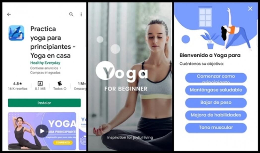 5 aplicaciones para aprender yoga en casa