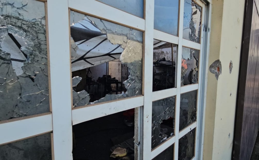 La vivienda sufrió diversos daños (03/12/2025). Foto: Cortesía