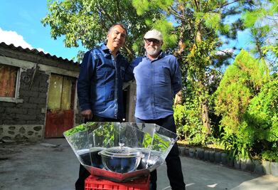 Captan agua de lluvia en zonas rurales