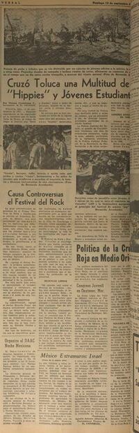 Avándaro tenía aval de Televisa y del gobierno