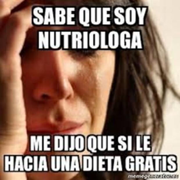 Memes por el Día del Nutriólogo 