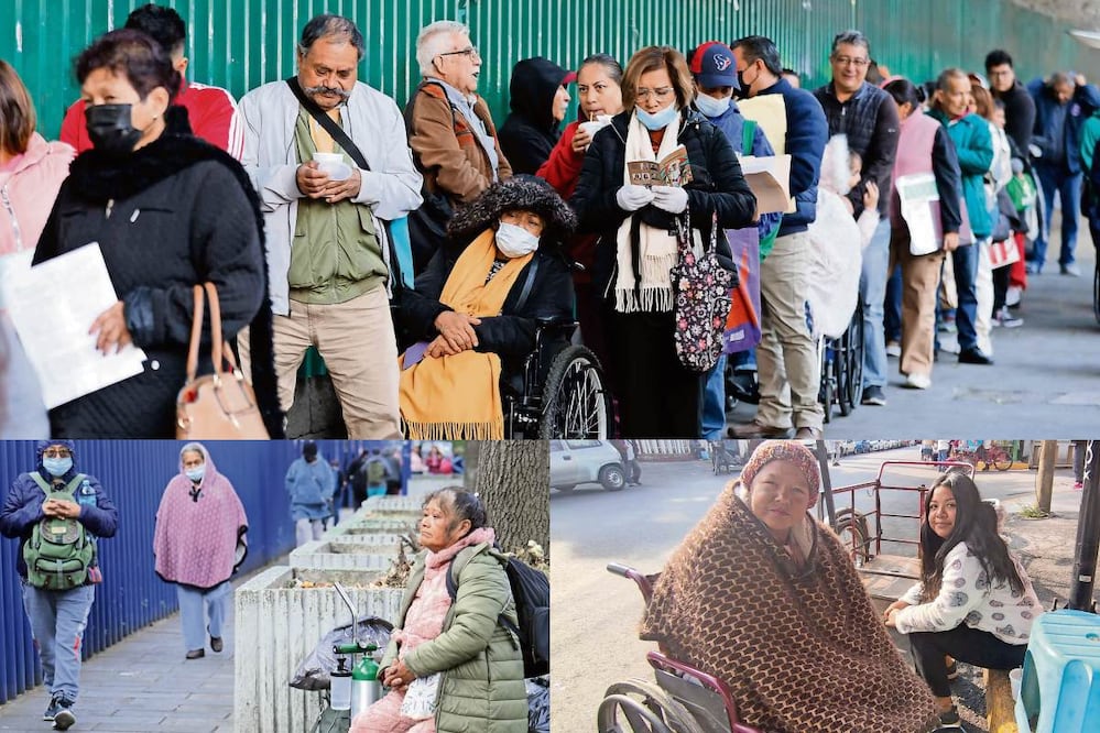 Decenas de personas esperan para recibir consulta o recibir noticias de sus familiares. Imágenes del Hospital de Traumatología de Magdalena de las Salinas, la zona de hospitales de Tlalpan y el Hospital General Dr. Juan Ramón de la Fuente. Fotos: Diego Simón, Fernanda Rojas y Arantxa Meave.