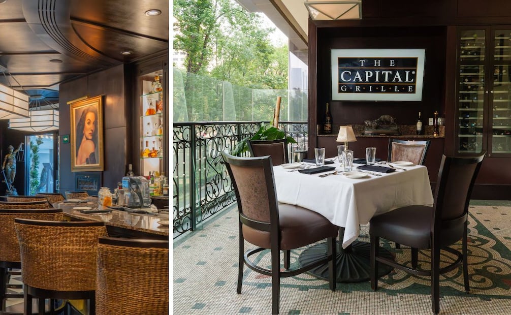 The Capital Grille se ubica en avenida Paseo de la Reforma, en la alcaldía Cuauhtémoc. | Fotos: cortesía The Capital Grille