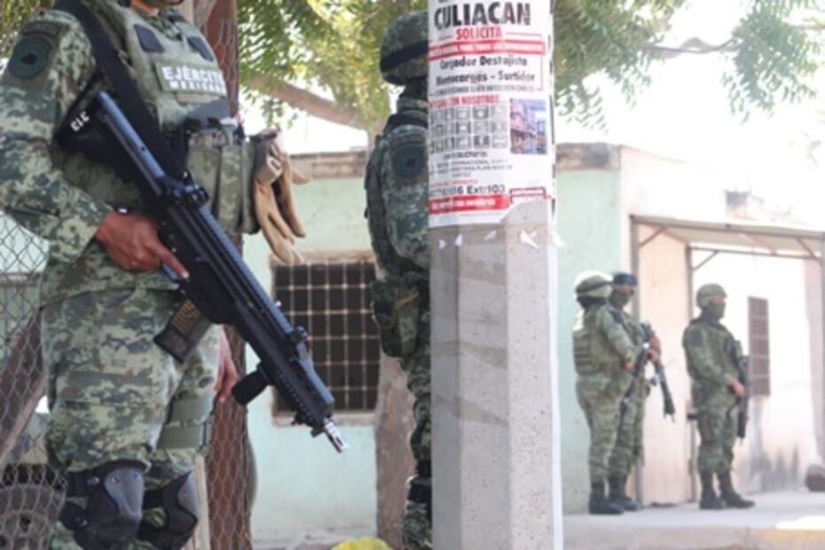 Aseguran inmueble utilizado como laboratorio de estupefacientes en Sinaloa