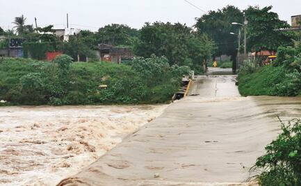 Lluvias afectan a Juchitán y municipios en Oaxaca