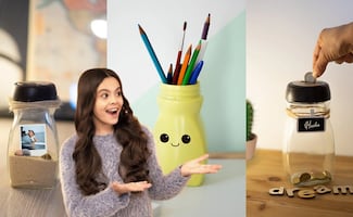 ¿Tienes frascos de café vacíos?; estas 3 ideas los transforman en decoración para tu casa