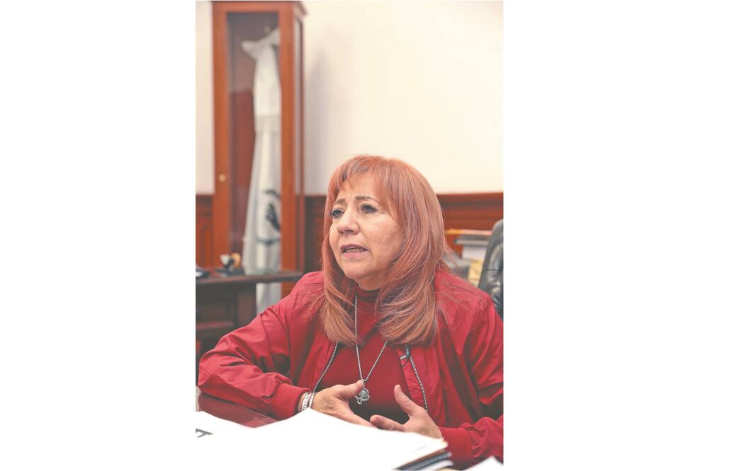 Rosario Piedra Ibarra; presidenta de la Comisión Nacional de los Derechos Humanos (CNDH). Foto: JUAN BOITES. EL UNIVERSAL