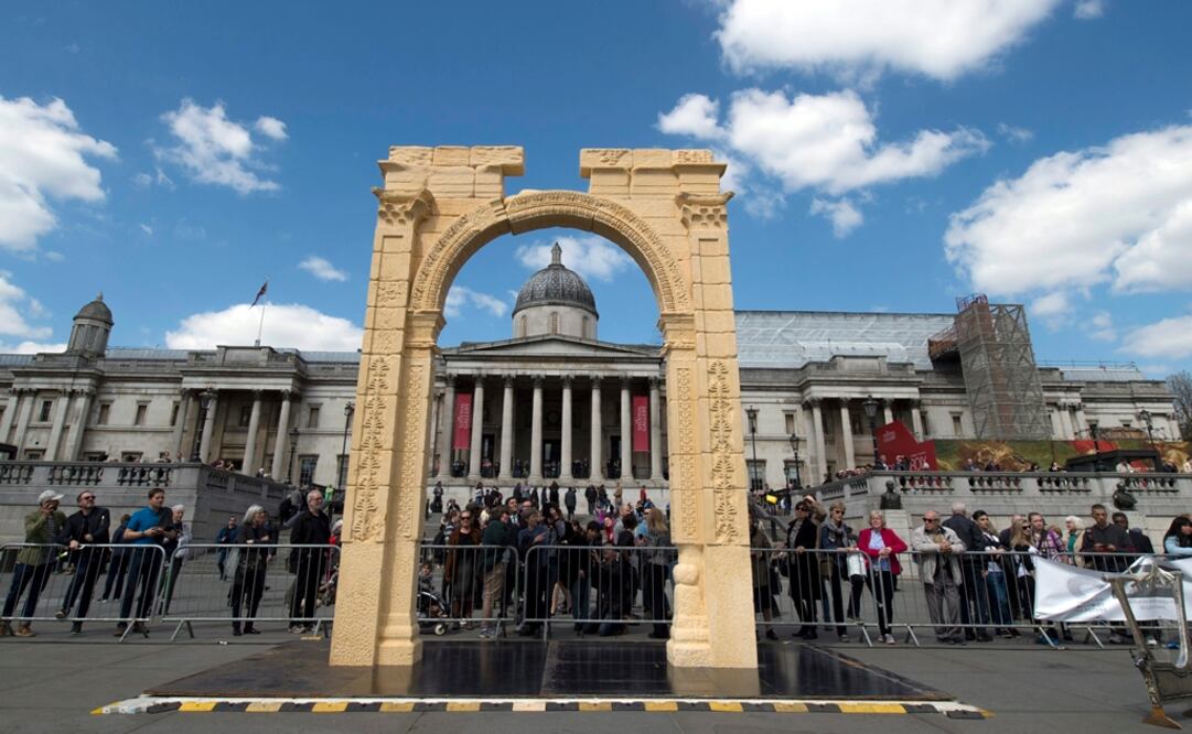 Nueva York no es el único lugar donde se ha construido una réplica del arco, sino también en Londres. Foto: Archivo