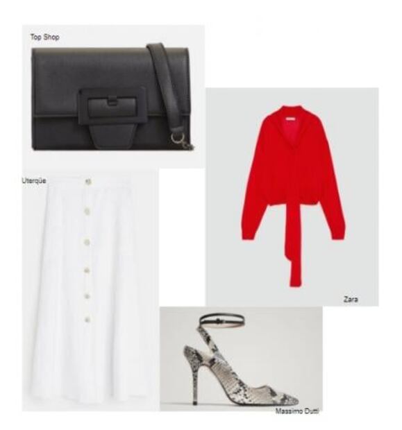 Copia el look de Angélica Rivera en España por menos de dos mil pesos