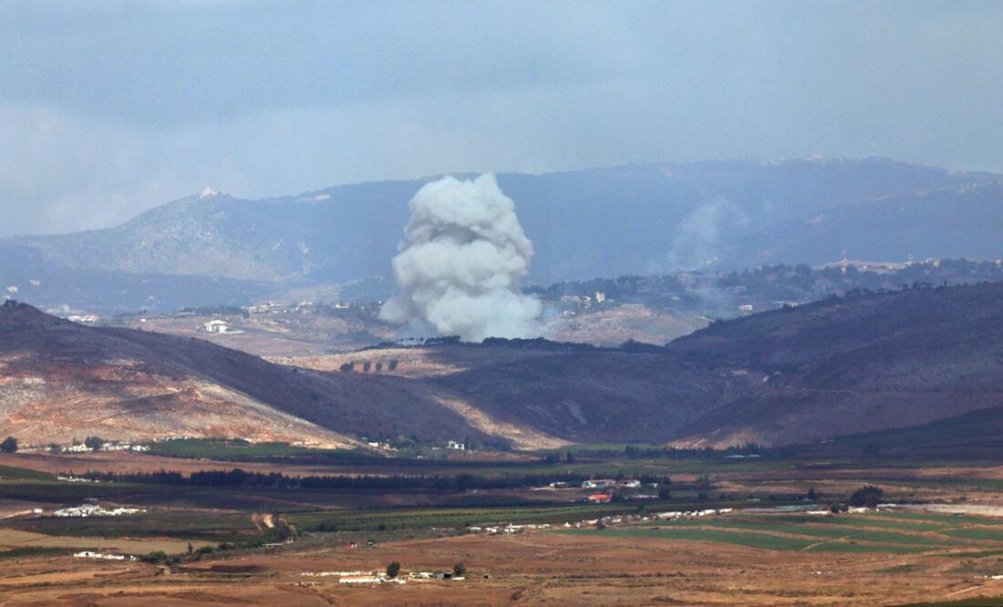 Bombardeos en Líbano. Foto: EFE