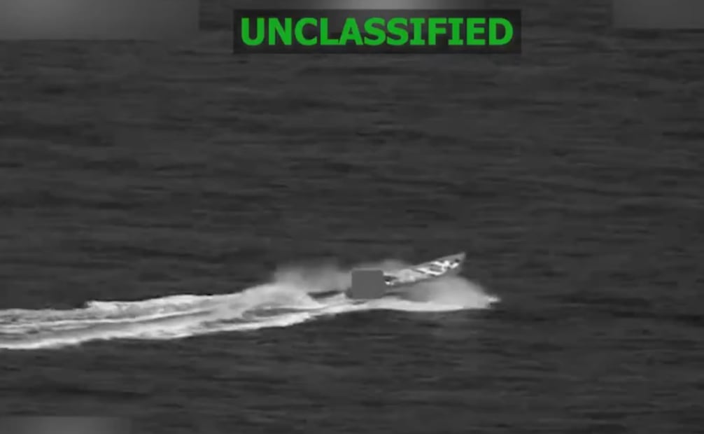 Washington asegura que la embarcación participaba en operaciones de narcotráfico en el Pacífico oriental. Imagen ilustrativa. (26/05/26) Foto: Captura de video