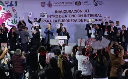 Clara Brugada inaugura centro integral para búsqueda de personas en la CDMX