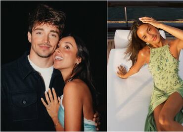 ¿Quién es Alexandra Saint Mleux, la influencer y prometida Charles Leclerc?