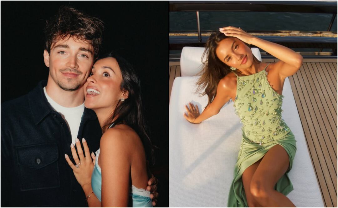 ¿Quién es Alexandra Saint Mleux, la prometida de Charles Leclerc, estrella de la F1? Foto: @alexandrasaintmleux