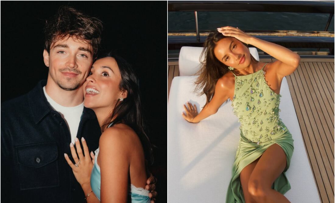 ¿Quién es Alexandra Saint Mleux, la prometida de Charles Leclerc, estrella de la F1? Foto: @alexandrasaintmleux