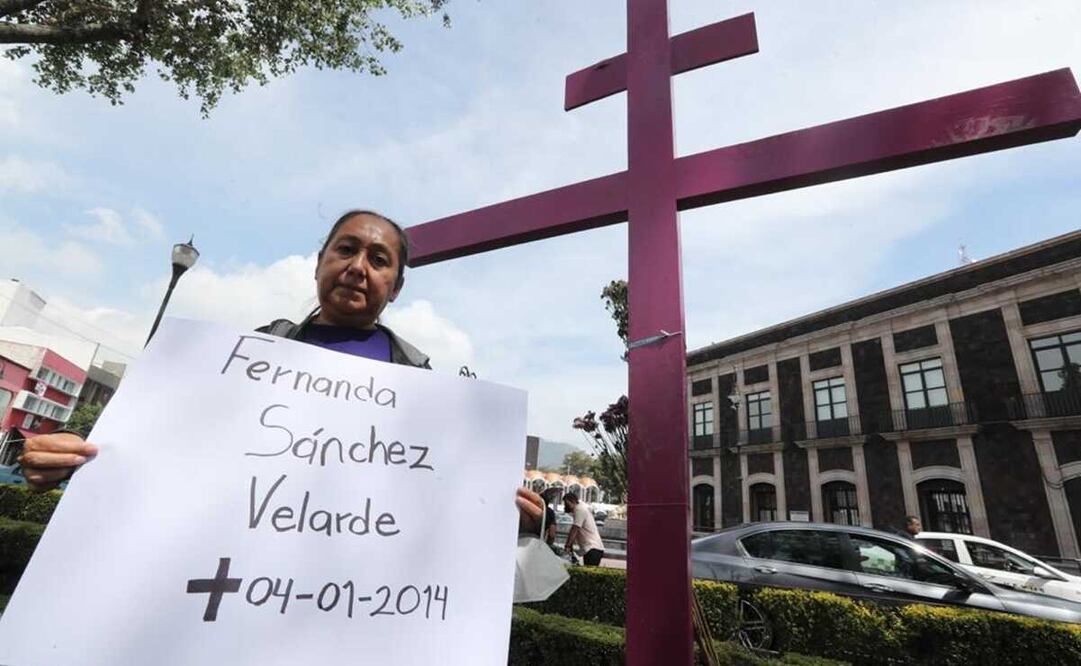 Fernanda fue víctima de violencia, días antes de su asesinato. Foto: Jorge Alvarado / EL UNIVERSAL 