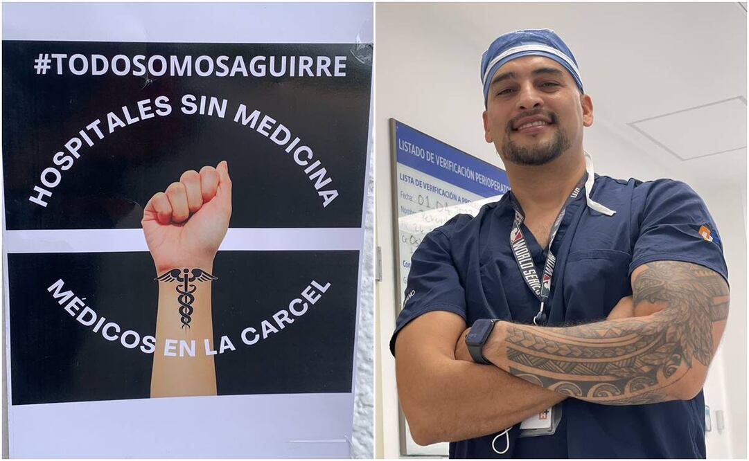 Gustavo Dardwin Aguirre Castro es un anestesiólogo investigado por la compra de fentanilo. Foto: Amalia Escobar/ EL UNIVERSAL