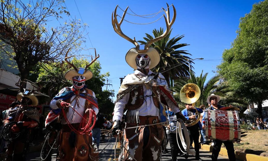 Inauguración de "Es tiempo del Carnaval" en Pachuca, Hidalgo. Foto: especial.